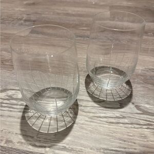 Set of 2 Riedel For NESPRESSO Reveal Cold Coffee Tumbler Glasses Stemless